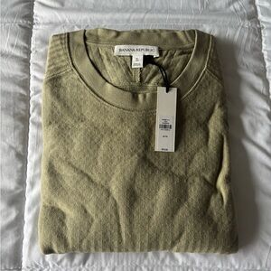 Banana Republic Olive Long Sleeve Tee